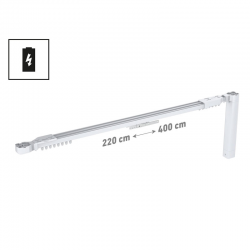 Elektriskais akumulatora aizkaru karnīze FLEXI MC-10