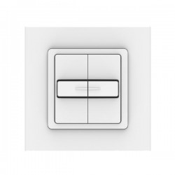 SMOOVE DUO WT AC switch for roller blinds without hold | SOMFY 1800507 SMOOVE DUO WT AC switch for roller blinds without hold | SOMFY 1800507