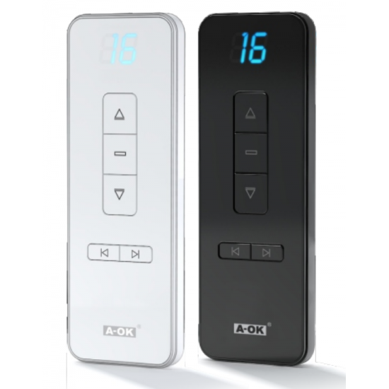 Tālvadības pults AC127-16 16 kanālu melna | TORRO AC127-16-BK